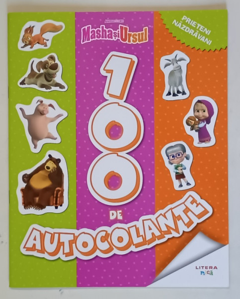 MASHA SI URSUL , 100 DE AUTCOLANTE , PRIETENI NAZDRAVANI , 2025