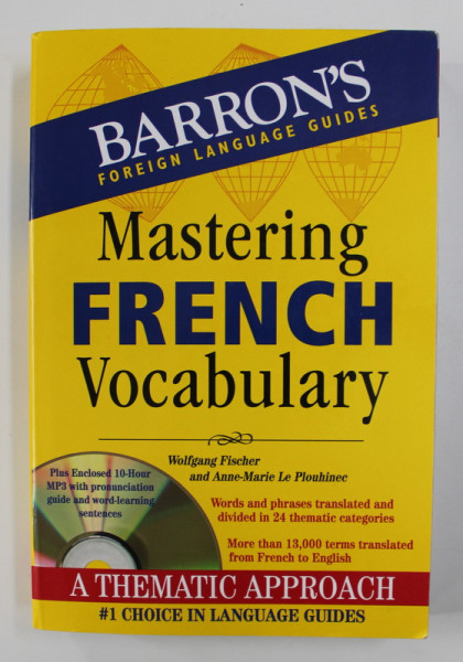 MASTERING FRENCH VOCABULARY by WOLFGANG FISCHER / ANNE-MARIE LE PLOUHINEC , 2012 , *INCLUDE CD