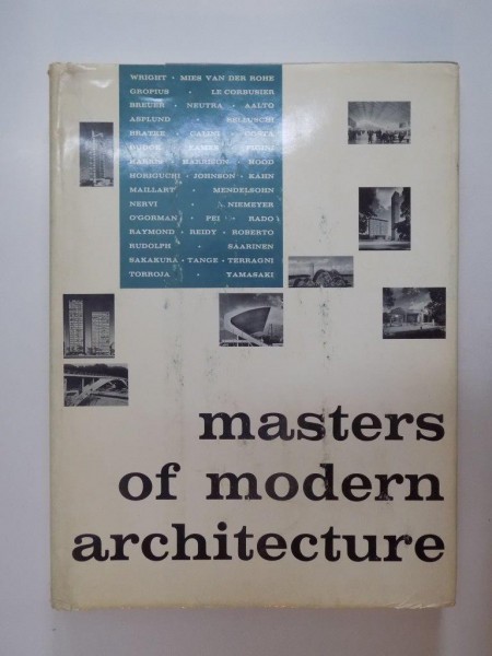MASTERS OF MODERN ARCHITECTURE  de JOHN PETER