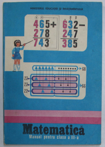 MATEMATICA CLASA a - III - a de DUMITRU ROSCA , 1978