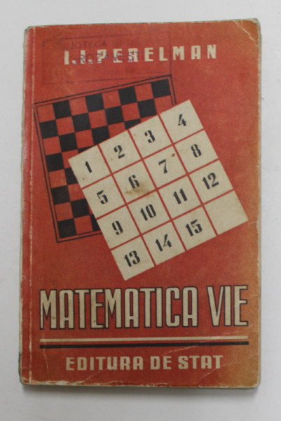 MATEMATICA VIE de I.I. PERELMAN , 1949