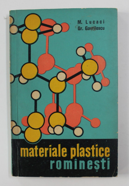 MATERIALE PLASTICE ROMANESTI de M. LUCACI / GR. GAVRILESCU , 1962