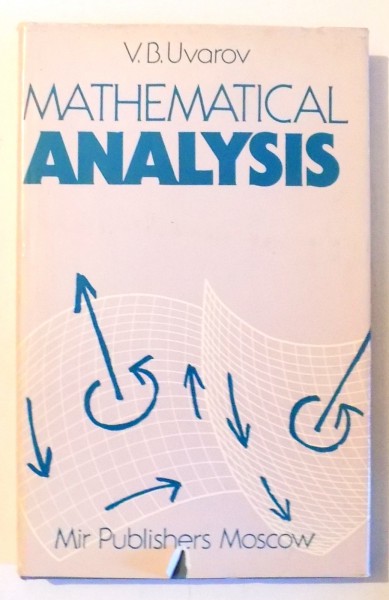 MATHEMATICAL ANALYSIS by V. B. UVAROV , 1988