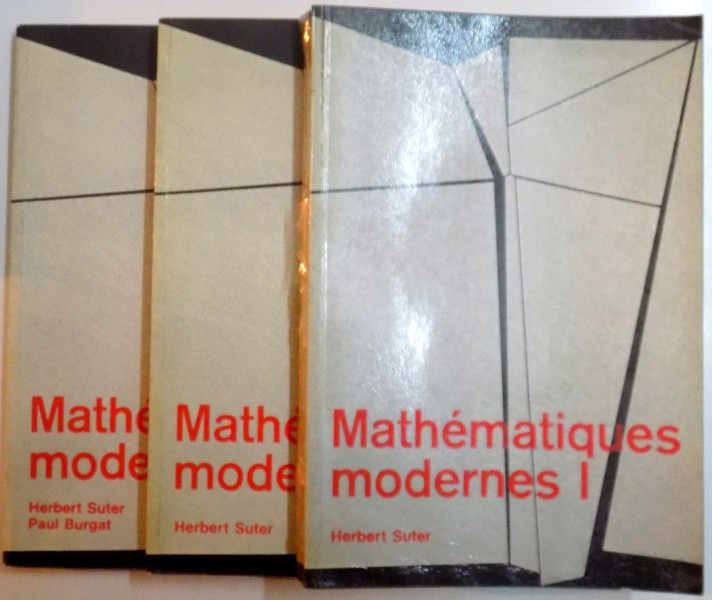 MATHEMATIQUES MODERNES , VOL I - III , 1965