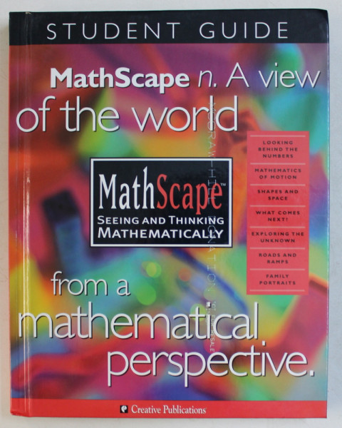 MATHSCAPE - SEEING AND THINKING MATHEMATICALLY  - STUDENT GUIDE