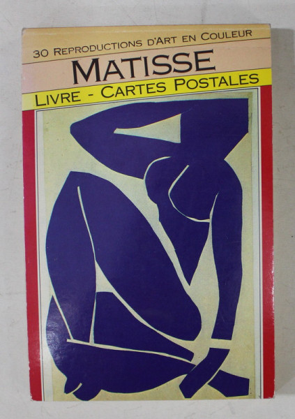 MATISSE - LIVRE - CARTES POSTALES  - 30 DE REPRODUCTIONS D ' ART EN COULEUR , 1993