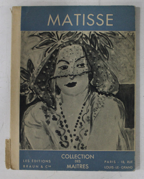 MATISSE par GEORGE BESSON , 1942