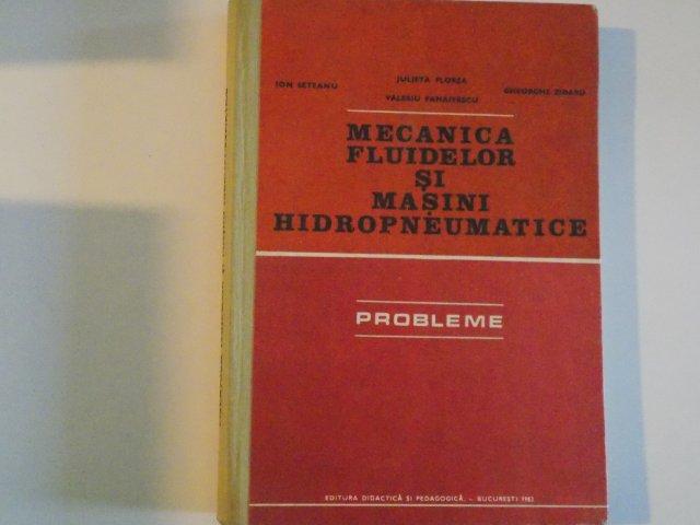 MECANICA FLUIDELOR SI MASINI HIDROPNEUMATICE PROBLEME 1982