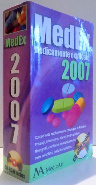 MedEx MEDICAMENTE EXPLICATE 2007 de MARIUS NEGRU ... LAVINIU ANGHEL , 2007