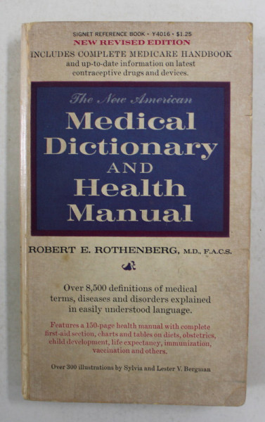 MEDICAL DICTIONARY AND HEALTH MANUAL by ROBERT E. ROTHENBERG , 1968