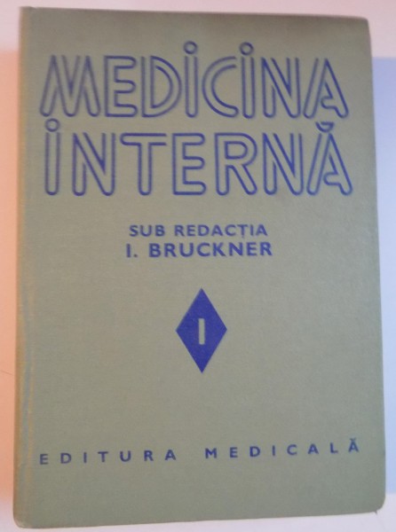 MEDICINA INTERNA , VOL. I de I. BRUCKNER , 1979