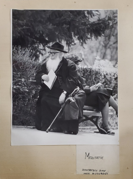 '' MEDITATIE '' , FOTOGRAFIE de DINU DUMITRESCU , ANII '70