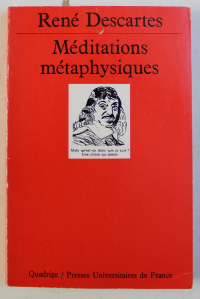 MEDITATIONS METAPHYSIQUES par RENE DESCARTES , 1996