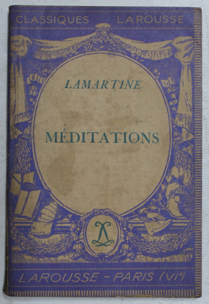 MEDITATIONS par LAMARTINE , 1935