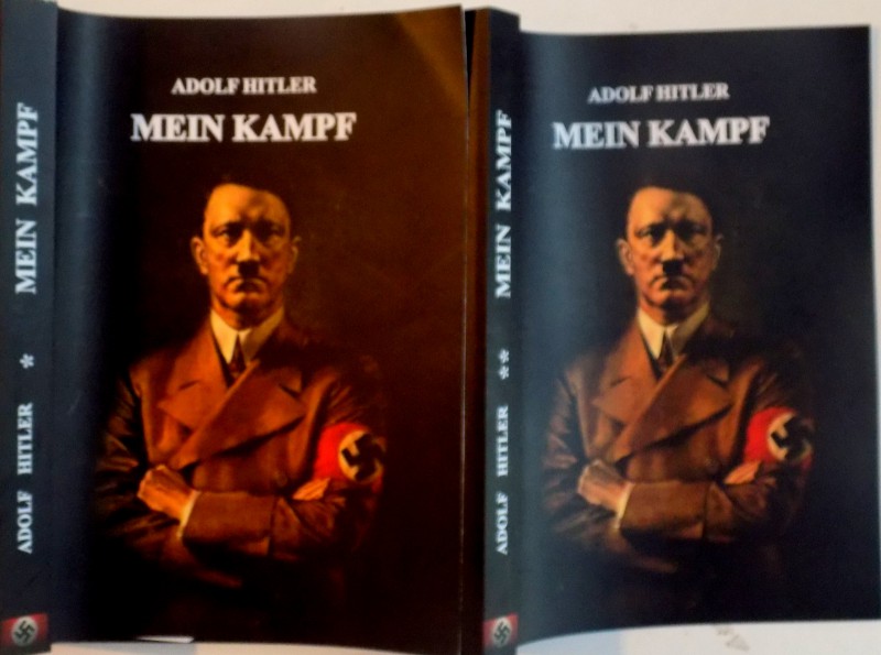 MEIN KAMPF de ADOLF HITLER  , EDITIE COMPLETA , VOL I - II , VERSIUNEA IN LB. ROMANA DUPA EDITIA DIN LB. FRANCEZA DIN 1934 , 1996