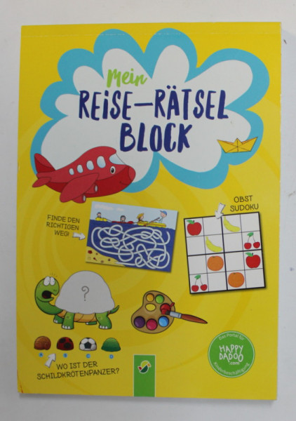 MEIN REISE - RATSEL BLOCK , ANII '2000