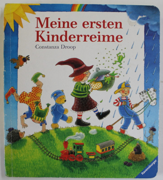 MEINE ERSTEN KINDERREIME ( PRIMELE MELE VERSURI PENTRU COPII ) von CONSTANZA DROOP , 2001, TEXT IN LB. GERMANA