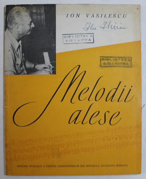 MELODII ALESE de ION VASILESCU , 1959