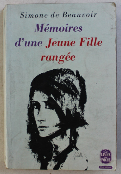 MEMOIRES D' UNE JEUNE FILLE RANGEE par SIMONE DE BEAUVOIR , 1958