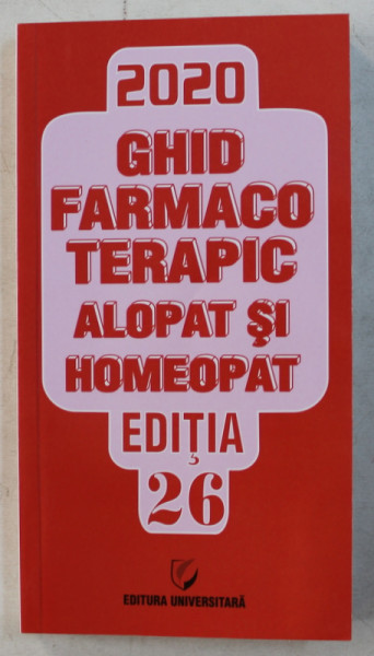 MEMOMED 2020 VOL. II - GHID FARMACOTERAPIC ALOPAT SI HOMEOPAT ED. 26 , 2020