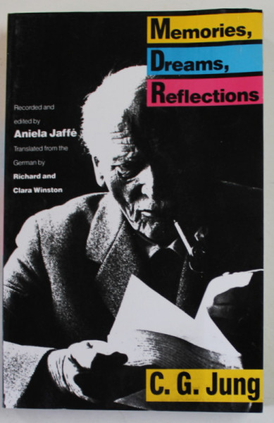 MEMORIES , DREAMS , REFLECTIONS by C.G. JUNG , 1989 , PREZINTA URME DE INDOIRE SI DE UZURA