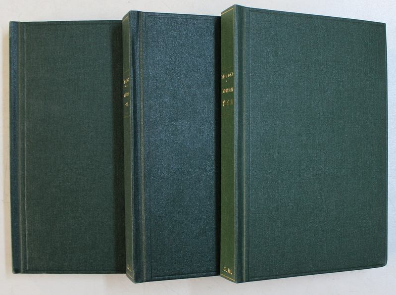 MEMORII de IORGU IORDAN , VOLUMELE I - III , 1976 - 1979  , DEDICATIE*