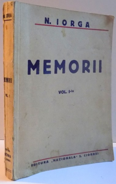 MEMORII , VOL I