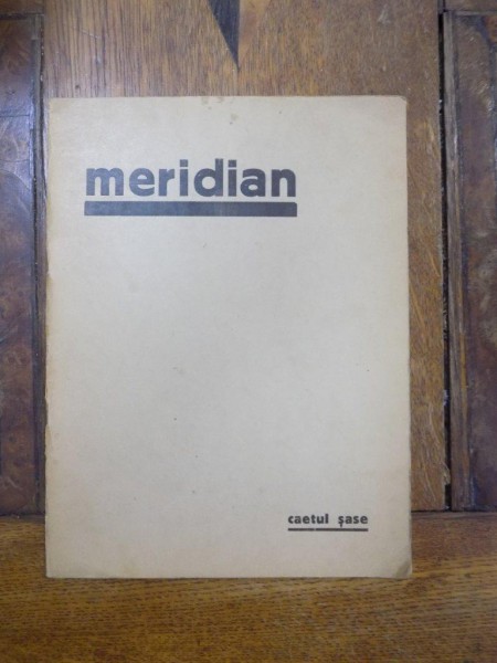 Meridian, Caietul sase