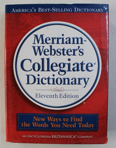 MERRIAM - WEBSTER ' S COLLEGIATE DICTIONARY , 2003 , CONTINE CD*