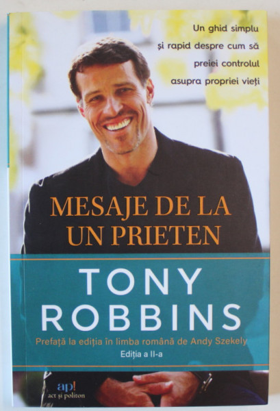 MESAJE DE LA UN PRIETEN de TONY ROBBINS , 2022