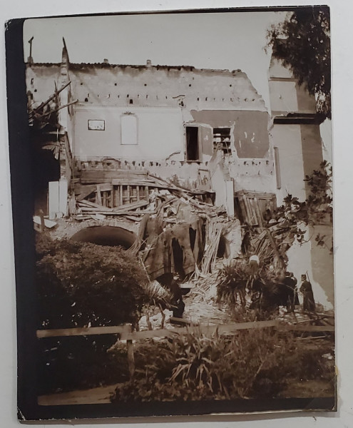 MESSINA , ITALIA , FOTOGRAFIE , RUINE IN URMA CUTREMURULUI DIN 1905