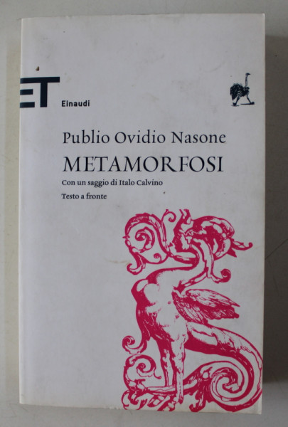METAMORFOSI di PUBLIO OVIDIO NASONE , 2010