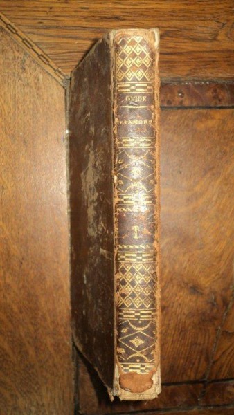 Metamorfozele lui Ovidiu, Les Metamorphoses D'Ovide, Paris 1797