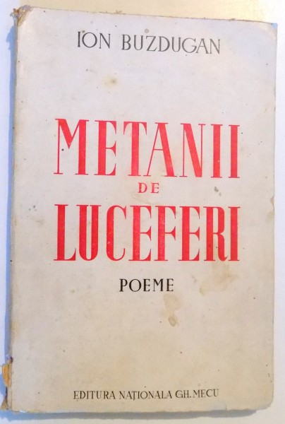 METANII DE LUCEFERI de ION BUZDUGAN