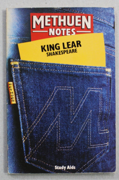 METHUEN NOTES ON WILLIAM SHAKESPARE 'S '' KING LEAR '' , 1982, STUDY AIDS