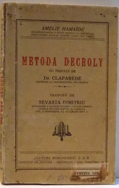 METODA DECROLY