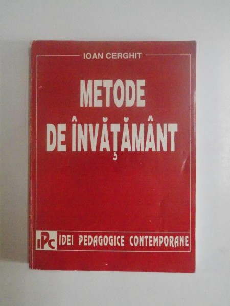 METODE DE INVATAMANT de IOAN CERGHIT, 1997