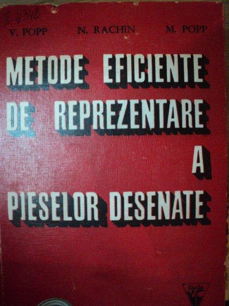 METODE EFICIENTE DE REPREZENTARE A PIESELOR DESENATE-V.POPP,N.RACHIN,M.POOP