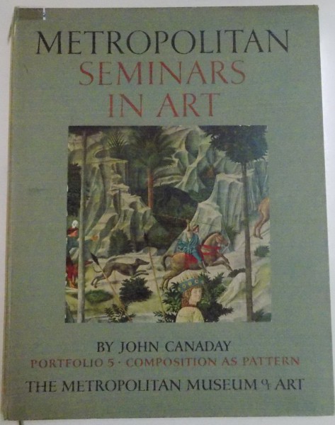 METROPOLITAN , SEMINARS IN ART by JOHN CANADAY , PORTOFOLIO 5 , 1958