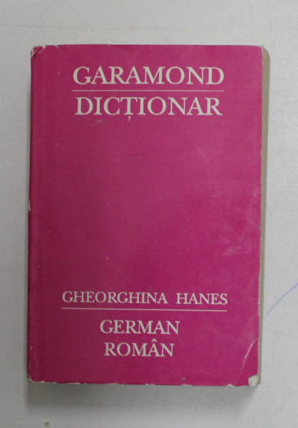 MIC DICTIONAR GERMAN - ROMAN de GHEORGHINA HANES  1993