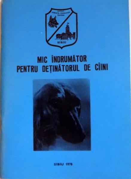MIC INDRUMATOR PENTRU DETINATORUL DE CAINI , 1978