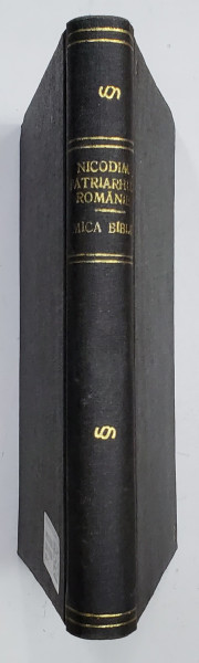 MICA BIBLIE CU ICOANE LA INDEMANA TUTUROR CRESTINILOR  - TEXTUL DUPA EDITIUNILE ROMANESTI SI RUSESTI ALE BIBLIEI de NICODIM  PATRIARHUL ROMANIEI , EDITIA II , 1944