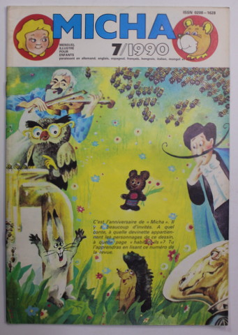 MICHA - MENSUEL ILLUSTRE POUR ENFANTS , NR. 7 / 1990