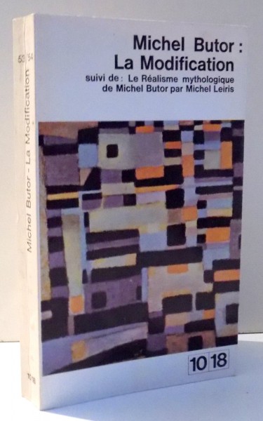 MICHEL BUTOR: LA MODIFICATION par MICHEL LEIRIS , 1966