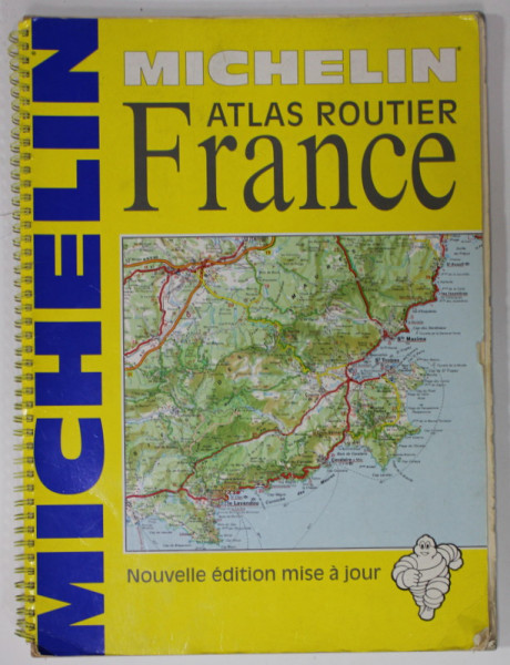 MICHELIN ATLAS ROUTIER FRANCE , 1995