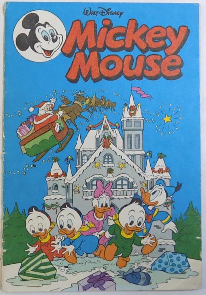 MICKEY MOUSE (  WALT DISNEY )   - REVISTA CU BENZI DESENATE , 1992