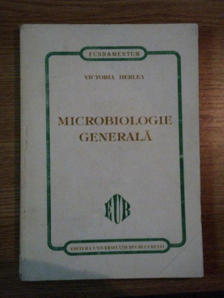 MICROBIOLOGIE GENERALA de VICTORIA HERLEA