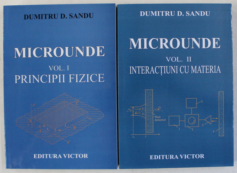 MICROUNDE de DUMITRU D. SANDU , VOLUMELE I - II , 2005