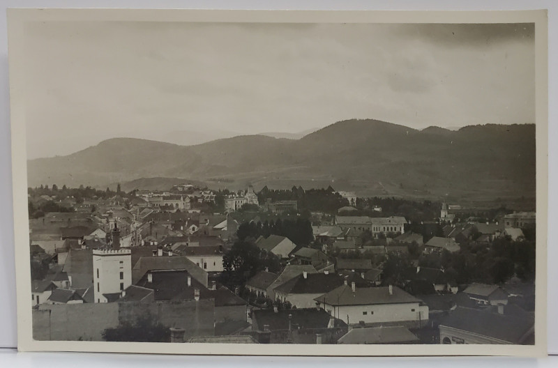 MIERCUREA CIUC , IMAGINE DE ANSAMBLU , CARTE POSTALA ILUSTRATA , ANII '40