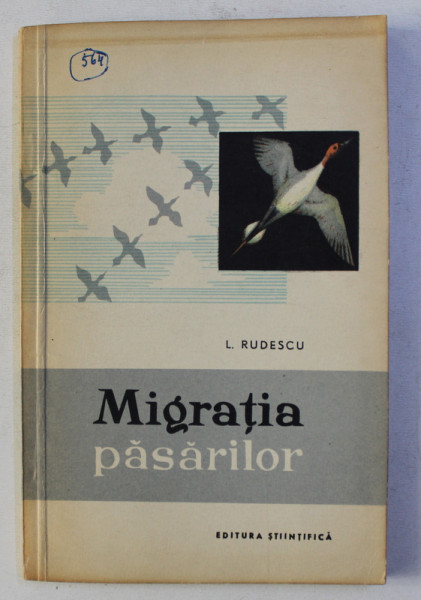 MIGRATIA PASARILOR de L . RUDESCU, 1958 , DEDICATIE*